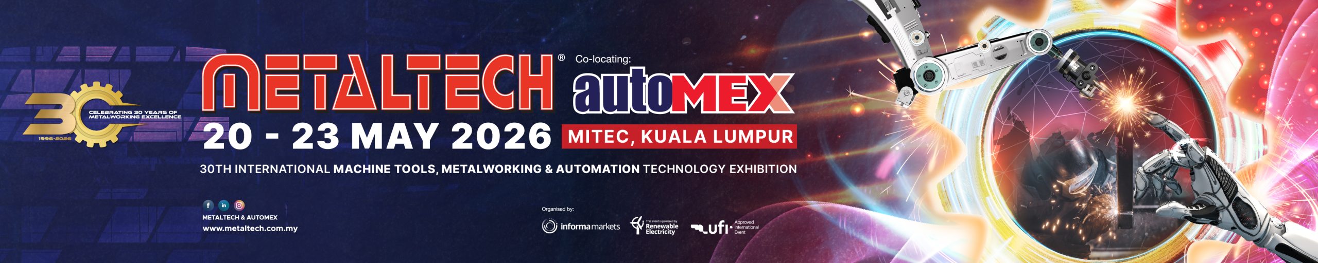 Exhibition Announcement: METALTECH Malaysia 2026